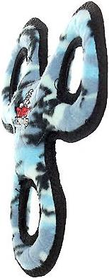 Show full view: Tuffy's Jr 3WayTug Squeaky Plush Dog Toy, Blue Camo slide 5 of 8