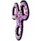 Show in main carousel: Tuffy's Jr 3WayTug Squeaky Plush Dog Toy, Pink Leopard slide 5 of 8