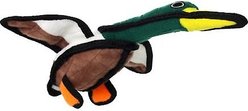 Tuffy's Jr Barnyard Duck Squeaky Plush Dog Toy