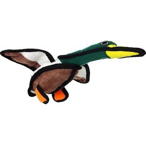 Tuffy's Jr Barnyard Duck Squeaky Plush Dog Toy