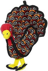 Tuffy's Jr Barnyard Turkey Squeaky Plush Dog Toy