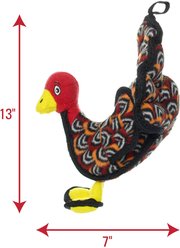 Tuffy's Jr Barnyard Turkey Squeaky Plush Dog Toy slide 2 of 6