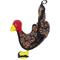 Show in main carousel: Tuffy's Jr Barnyard Turkey Squeaky Plush Dog Toy slide 6 of 9
