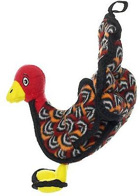 Show full view: Tuffy's Jr Barnyard Turkey Squeaky Plush Dog Toy slide 6 of 9