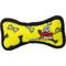 Show in main carousel: Tuffy's Jr Bone, Yellow & Jr Ring, Red Plush Dog Toys, 2 count slide 3 of 9