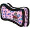 Show in main carousel: Tuffy's Jr Bone2 Squeaky Plush Dog Toy, Pink Leopard slide 5 of 7