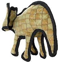 Show full view: Tuffy's Jr Dinosaur Moosasaurus Plush Dog Toy, Brown slide 5 of 8