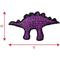 Show in main carousel: Tuffy's Jr Dinosaur Stegosaurus Plush Dog Toy, Purple slide 2 of 8