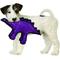 Show in main carousel: Tuffy's Jr Dinosaur Stegosaurus Plush Dog Toy, Purple slide 3 of 8