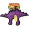 Show in main carousel: Tuffy's Jr Dinosaur Stegosaurus Plush Dog Toy, Purple slide 6 of 8