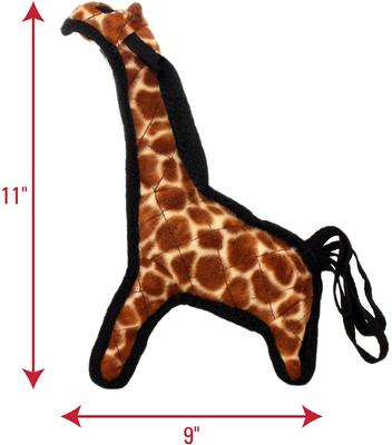 Show full view: Tuffy's Jr Zoo Giraffe Plush Dog Toy slide 2 of 8