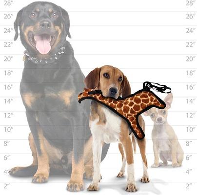 Show full view: Tuffy's Jr Zoo Giraffe Plush Dog Toy slide 4 of 8