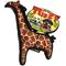 Show in main carousel: Tuffy's Jr Zoo Giraffe Plush Dog Toy slide 6 of 8