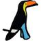 Show in main carousel: Tuffy's Jr Zoo Toucan Plush Dog Toy slide 5 of 8