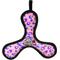 Show in main carousel: Tuffy's Junior Bowmerang Squeaky Plush Dog Toy, Pink Leopard slide 1 of 9