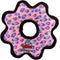 Show in main carousel: Tuffy's Junior Gear Ring Squeaky Plush Dog Toy, Pink Leopard slide 1 of 8