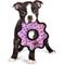 Show in main carousel: Tuffy's Junior Gear Ring Squeaky Plush Dog Toy, Pink Leopard slide 3 of 8