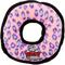 Show in main carousel: Tuffy's Junior Ring Squeaky Plush Dog Toy, Pink Leopard slide 1 of 9