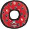 Show in main carousel: Tuffy's Junior Ring Squeaky Plush Dog Toy, Red Paws slide 1 of 9
