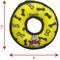 Show in main carousel: Tuffy's Junior Ring Squeaky Plush Dog Toy, Yellow Bones slide 2 of 10