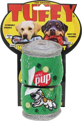 Show full view: Tuffy's Lucky Pup Durable Squeaky Dog Toy slide 7 of 8
