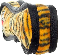 Tuffy's Mega Bone Squeaky Plush Dog Toy, Tiger slide 2 of 4