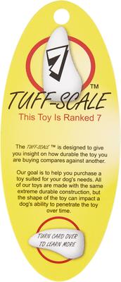 Show full view: Tuffy's Mega Creature Tiger Print Octopus Squeaky Plush Dog Toy, Oscar slide 5 of 8