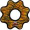 Show in main carousel: Tuffy's Mega Gear Ring Squeaky Plush Dog Toy, Tiger slide 1 of 8