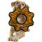 Show in main carousel: Tuffy's Mega Gear Ring Squeaky Plush Dog Toy, Tiger slide 3 of 8