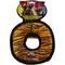 Show in main carousel: Tuffy's Mega Junior Ring Squeaky Plush Dog Toy, Tiger slide 6 of 9