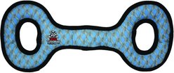 Tuffy's Mega Tug Oval Squeaky Plush Dog Toy, Chain Link 