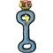Show in main carousel: Tuffy's Mega Tug Oval Squeaky Plush Dog Toy, Chain Link  slide 4 of 6