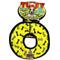 Show in main carousel: Tuffy's No Stuff Ultimate Ring Bone Squeaky Plush Dog Toy, Yellow slide 7 of 10