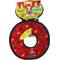Show in main carousel: Tuffy's No Stuff Ultimate Ring Squeaky Plush Dog Toy, Red Paws slide 3 of 6
