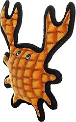 Tuffy's Ocean Creature Crab Dog Toy, Orange, Medium slide 2 of 5