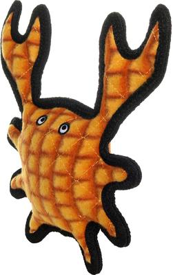 Show full view: Tuffy's Ocean Creature Crab Dog Toy, Orange, Medium slide 2 of 7