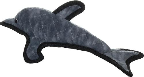 Show full view: Tuffy's Ocean Creature Dolphin Plush Dog Toy slide 6 of 10
