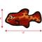 Show in main carousel: Tuffy's Ocean Creature Fish Squeaky Plush Dog Toy, Red slide 2 of 8