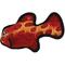 Show in main carousel: Tuffy's Ocean Creature Fish Squeaky Plush Dog Toy, Red slide 5 of 8