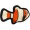 Show in main carousel: Tuffy's Ocean Creature Jr Fish Squeaky Plush Dog Toy, Orange slide 6 of 9