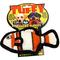 Show in main carousel: Tuffy's Ocean Creature Jr Fish Squeaky Plush Dog Toy, Orange slide 7 of 9