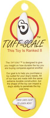 Show full view: Tuffy's Ocean Creatures Fish Squeaky Plush Dog Toy, Orange slide 6 of 9