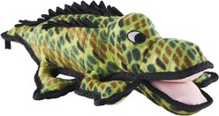 Tuffy's Ocean Creatures Gary Gator Squeaky Plush Dog Toy