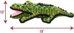 Tuffy's Ocean Creatures Gary Gator Squeaky Plush Dog Toy slide 2 of 5