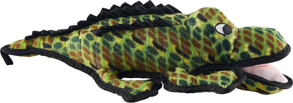 Tuffy's Ocean Creatures Gary Gator Squeaky Plush Dog Toy