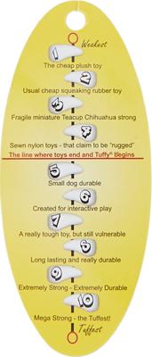 Show full view: Tuffy's Ocean Creatures King Crab Squeaky Plush Dog Toy slide 8 of 10