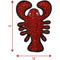 Show in main carousel: Tuffy's Ocean Creatures Larry Lobster Squeaky Plush Dog Toy slide 2 of 8