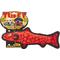 Show in main carousel: Tuffy's Ocean Creatures Trout Squeaky Plush Dog Toy, Red slide 6 of 10