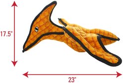 Tuffy's Pterodactyl Dino Squeaky Plush Dog Toy slide 2 of 7