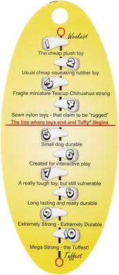 Show full view: Tuffy's Pterodactyl Dino Squeaky Plush Dog Toy slide 7 of 9